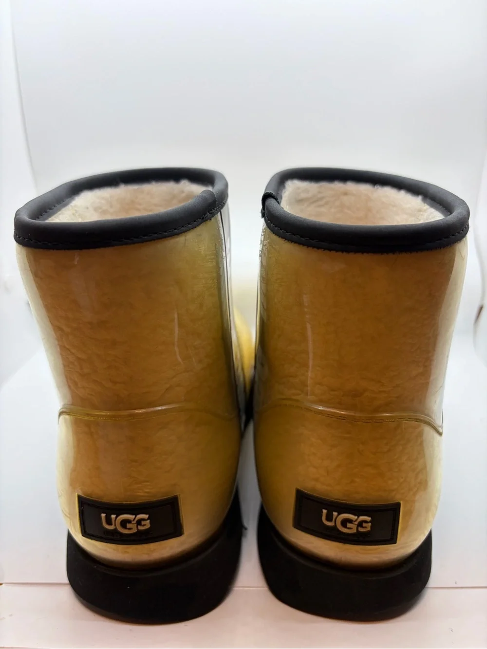 UGG 'Mini Shearling Booties 10